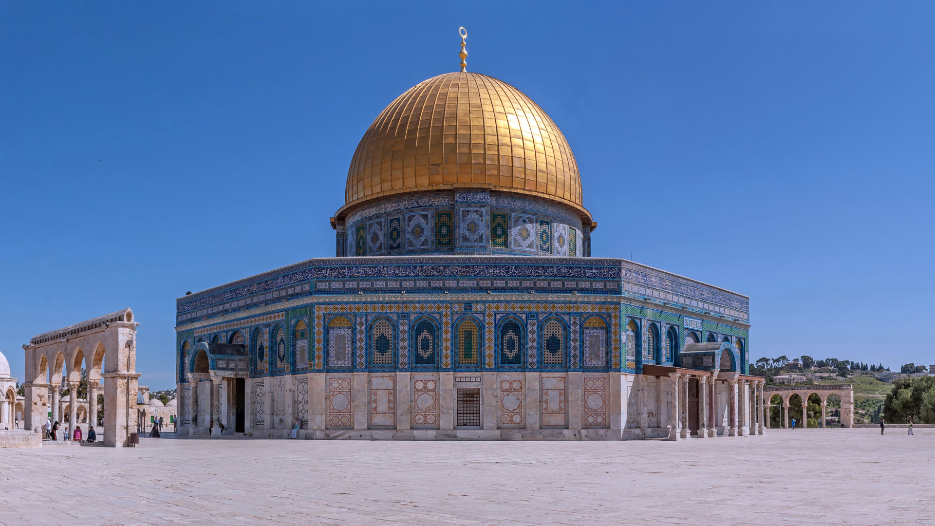 Dome of the Rock on the Temple Mount Jerusalem