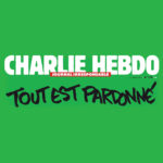 Headline on the cover of Charlie Hebdo after attacks