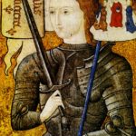 Joan of Arc - Miniature from the 15th century (detail)