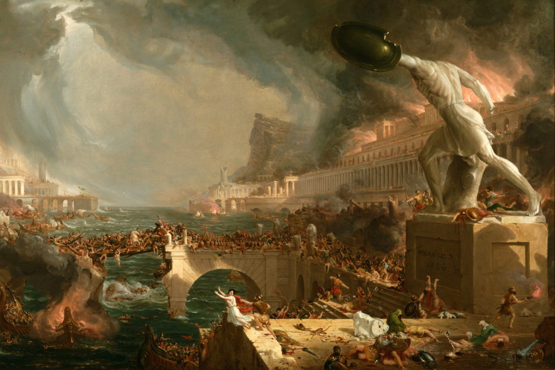 Destruction, Thomas Cole (1836)