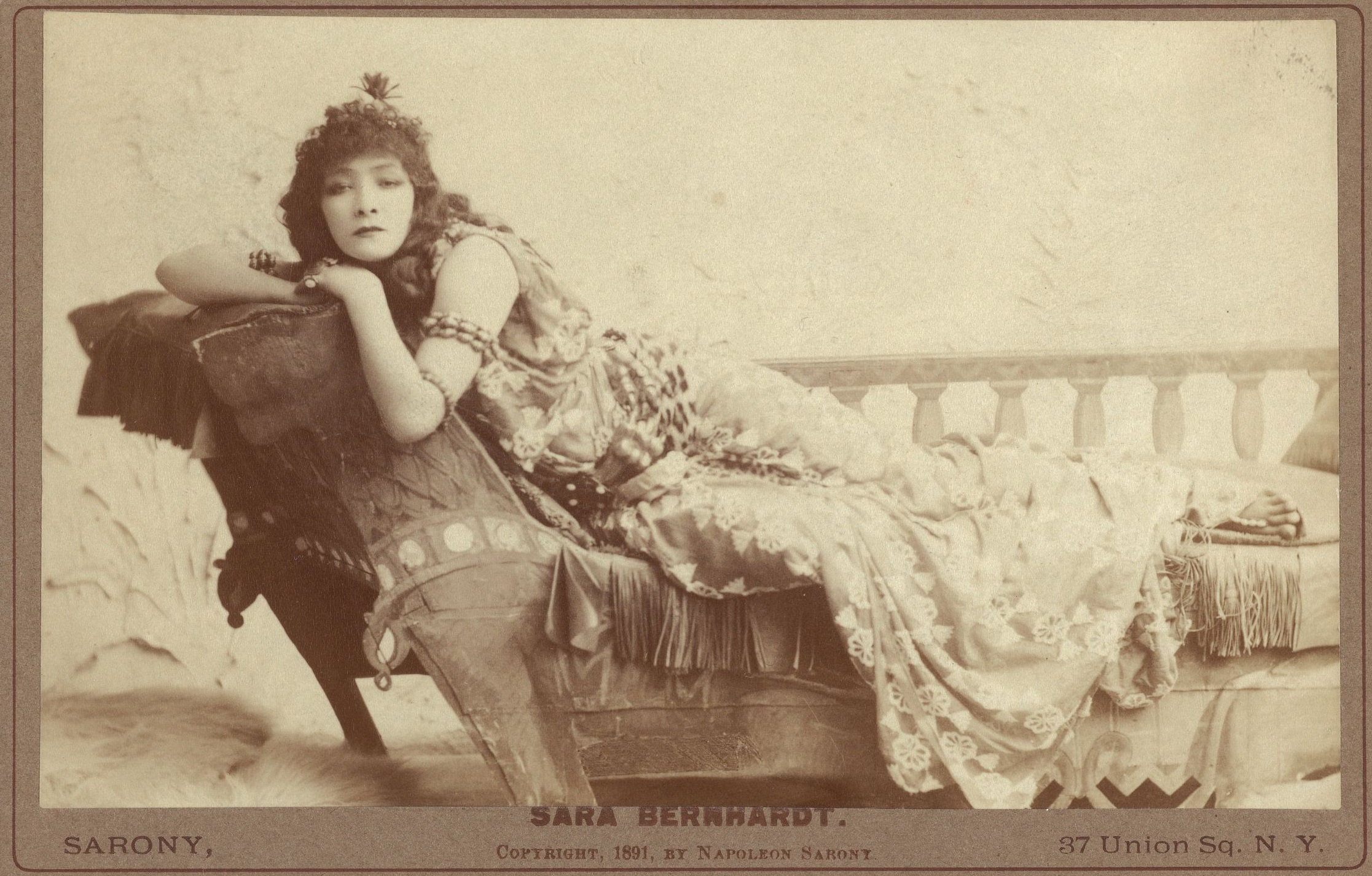 Sarah Bernhardt as Cleopatra