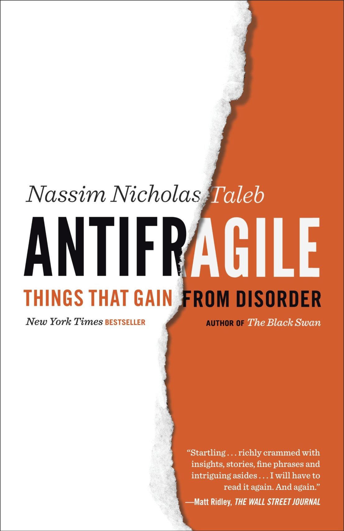 <em>Antifragile</em> by Nassim Nicholas Taleb