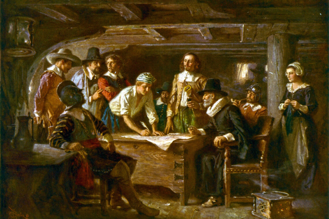 The Mayflower Compact, 1620